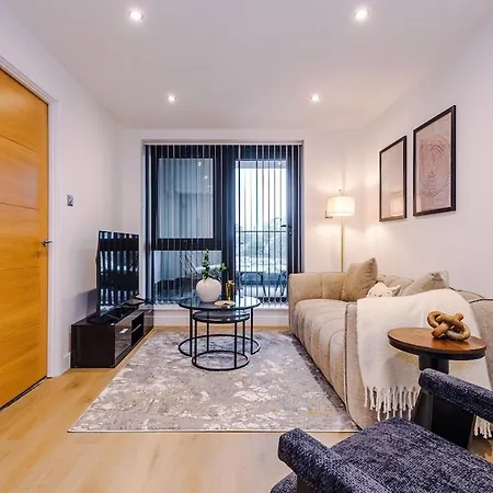 Apartamento Sleek 2 Bed Free Parking And Terrace Leeds (West Yorkshire)